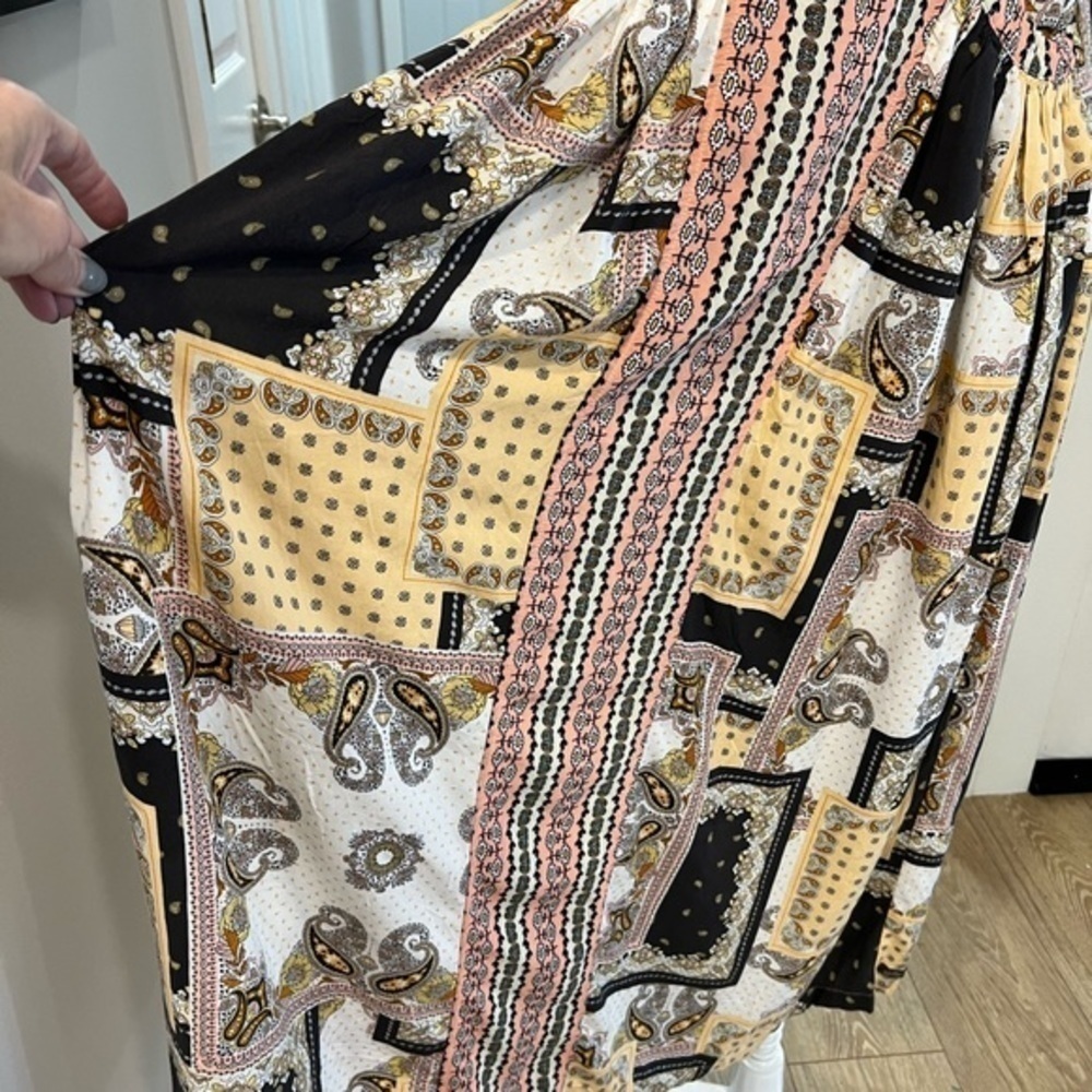 Matilda Jane Multi Pattern Patchwork Summer Empir… - image 7